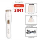 Electric Hair Trimmers for Women Waterproof Razor Painless Private Body Hair Removal Device shaver Bikini Arm Leg Face Shaving