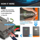 The Current Weaver | MPPT Smart Solar Charge Controller 12V/24V 40A