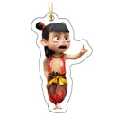 Nezha Ao Bing Anime Keychain Action Figures PVC/Acrylic Car Key Chain Ring Mini Figure Model Schoolbag Pendent Toy Kids Toy Gift