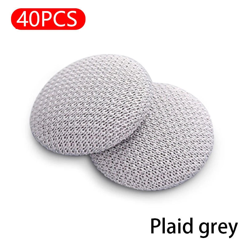 SEAMETAL 40pcs Car Interior Roof Buckles Headliner Ceiling Cloth Fixing Screw Care Fabric Buckle Rivets Car Retainer Cap Repair