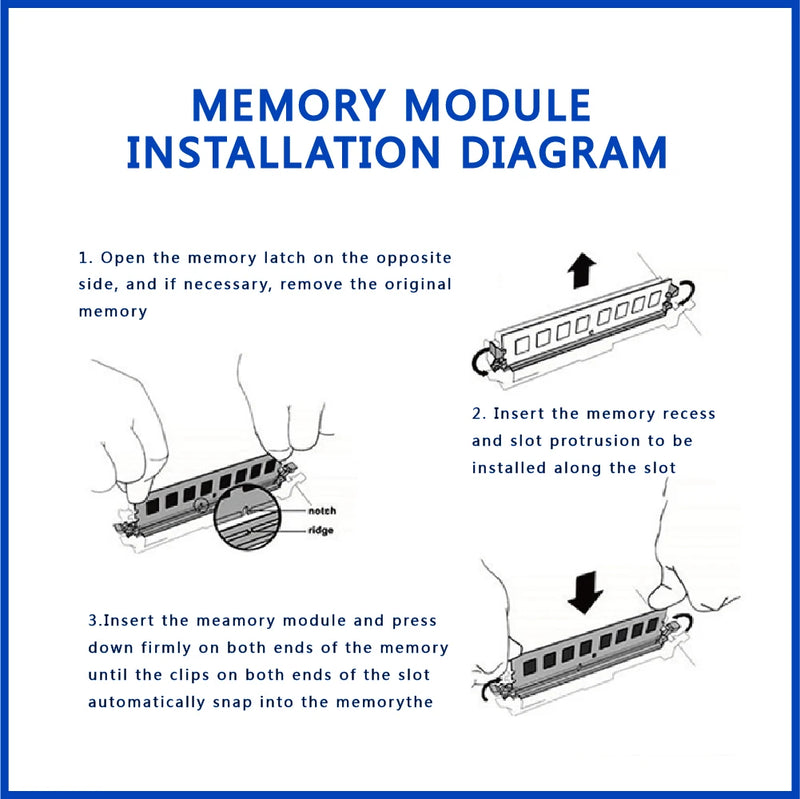 memoriam ddr3 2PCS pc Ymeiton ram memory ddr3 1600mhz 8gb 4gb 1333mhz U-DIMM RAM 240Pin 1.5v PC Desktop Memory Wholesales