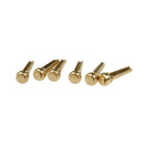 Brass Acoustic Guitar Bridge Pins 1 Set 6 Pins Longer Notes Sustain