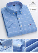 The Oxford Line | 100% Cotton Short-Sleeve Oxford Shirt
