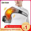 Electric Heating Heated Shoulder Brace Wrap Shoulder Massage Support Belt Strap with Adjustable of Heating
