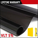 1 Roll Polarized 50cm X 300cm VLT Car Window Foils Tinting Film Solar UV Insulation foils Sticker Films for Car Home Office