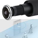 ICSEE TUYA WiFi Smart Türspion Loch Sicherheit 1080P Weitwinkel FishEye CCTV Netzwerk Mini Türspion Tür Wifi IP Kamera P2P TF-Karte
