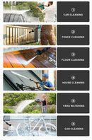 The Cascade Nine | 250 Bar Cordless Pressure Washer Gun