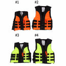 Child Swimming Life Vest Boating Drifting Water-skiing Safety Life Jacket Swimwear with Survival Whistle for 2-12 Years Children