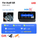 NaviFly 4G LTE Android Car Radio For Audi Q5 2010 - 2017 Android 14 CarPlay Auto HD Media Player 128GB DSP All-in-One Navigation