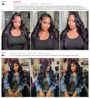 46 Inch 13x4 13x6 HD Lace Frontal Wig Body Wave Human Hair 360 Lace Front Wigs For Black Women 7x6 Glueless Closure Wigs On Sale