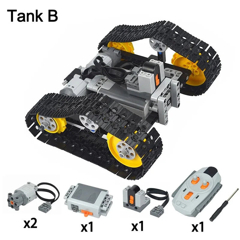 Mini Motor Micro Motor Building Blocks Power Group Module Engine Car Bricks PF Technical Toy for C61018 C61019 Leduo Parts