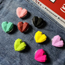 Cute 3D Love Heart Phone Socket Holder Grip Tok Bracket For iPhone Samsung Universal Accessories Folding Finger Stand Griptok