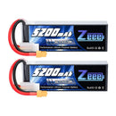 1/2units Zeee 11.1V 50C 5200mAh 3S Lipo Battery with Deans Plug Soft Case for RC Car DJI Quadcopter Airplane Helicopter  Drones