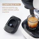 Coffee Capsule Plus Powder Holder Adapter Reusable Capsule Holder Kitchen Gadgets for DOLCE GUSTO Edg LUMIO DG325 Coffee Machine