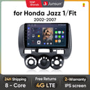 Junsun Wireless CarPlay Android Auto Car Radio for Honda Fit Jazz City 2002 2003 2004-2007 RDS GPS 4G WIFI Multimedia autoradio