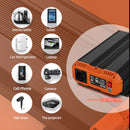 FCHAO Pure Sine Wave Inverter 6000W (3000W Continuous) DC 12V 24V 48V to AC 220V 230V 50Hz Power Converter with Remote Controlle