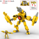 New Skibidi Toileted Action Figures Building Blocks Titan Drill Man Speakerman TVman Model Toys for Kid Xmas Halloween Gift