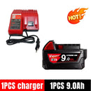 9000mAh For Milwaukee M18 Battery 18V Rechargeable Battery For Milwaukee XC Lithium-ion battery 48-11-1815 48-11-1850 2604-22