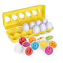 Baby Lernspielzeug Intelligentes Ei-Spielzeug Formsortierspielzeug Montessori Eier Spielzeug für Kinder im Alter von 2 3 4 Jahren
