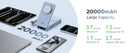 UGREEN 100W Magnetic Power Bank 20000mAh Portable PD 2-IN-1 Wireless Fast Charging PowerBank for MagSafe Qi2 25W Power Station
