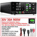 60V 20A Adjustable Laboratory Power Supply, 1200W High-precision Bench Power Supply for Battery Charging, OCP, Memory Storage