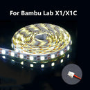 Light For Bambu lab p1p p1s X1C LED Lights Strip LED Light Kit 5V 150cm IP44 Lighting Lamp Super bright For Bamboo Lab