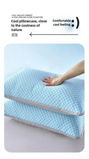 The Glacial Drift | Ice-Fiber Cooling Pillowcase Set