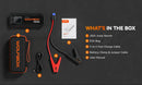 WOLFBOX JS24 4000A Portable Jump Starter Battery Pack Power Bank 24000mAh for 10L Gas 10L Diesel Engine with Booster