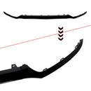 The Black Aero Line | 3-Piece Front Splitter Lip Kit for Mercedes-Benz W205