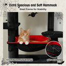 The Savannah | Multi-Level Cat Tree Tower with Scratching Posts & Condo
