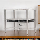Fosi Audio Amplifier Rack HIFI headphone amplifier DAC rack desktop Solid Aluminum Column Double-layer Acrylic Audio Equipment