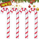 Inflatable Christmas Candy Cane Red White Stripes Candy Cane Balloons Xmas Tree Hanging Ornament New Year Party Decor Kids Gift