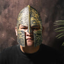 Erwachsener Spartanischer Ritterhelm Sparta Maske Altes Griechisches Kriegermaske Halloween Cosplay Kostüm Theateraufführung Festzug Requisite