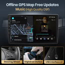 Junsun 7 "Wireless CarPlay for Apple Android Auto Car Radio for Audi A3 8P S3 2003-2012 GPS tereo Multimedia 4G 8core RDS