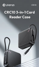 Ulanzi CRC10 3-in-1 Card Reader Case CFA/SD/TF 13 Card Holders with USB3.2 Gen2 Interface High-Speed Data Transmission Chips
