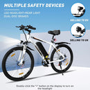 COLORWAY Electric Bike for Adults, 26 "Mountain Bike, Electric cycle Commute e-Bike with 36V 15Ah reovable Battery