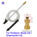 Pressure Washer SandBlasting Kit Wet Sandblaster Lance Nozzle for Karcher Huter Interskol Lavor Parkside High Pressure Washer