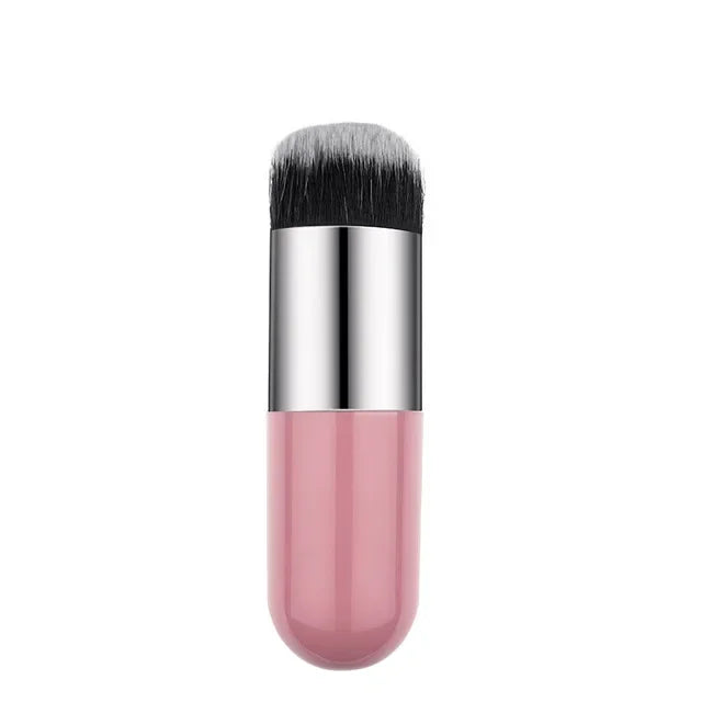 New Chubby Pier Foundation Brush Flat Cream Makeup Brushes Professional Cosmetic Make-up Brush Concealer Blending Blush Brush