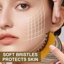 Lymphatic Contour Face Brush, Facial Massager for Lymphatic Drainage & Chin Sculpting, Ergonomic Skin Tightening Tool