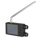 New Mini TEF6686 All Band Radio Receiver 2.4 inch Touch Screen LW/MW/SW/FM/AM Portable Shortwave Radios Receiver