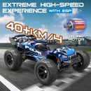 Rc Car 1/14 All Terrain RC Cars for Adults & Boys, 4WD Off-Road RC Truck High-Speed 40 KM/H Two Batteries And Two Sets of Tires