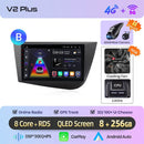 Junsun Android Wireless CarPlay Auto Car Radio For Seat Leon MK2 2005-2012 Car Intelligent Systems DSP SWC RDS GPS FM BT