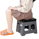 Portable Camping Toilet with Lid Portable Folding Toilet Multifunctional Foldable Outdoor Camp Toilet for Adults