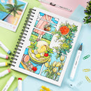 The Pigment Atelier | Ohuhu Honolulu Alcohol Marker Set, Refillable Dual-Tip (24–320 Colors)
