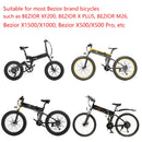For Bezior X500/X500 pro/X1500/X1000/M26/XF200/X PLUS Folding Electric Bike 48V 52V Battery for Bezior ebike