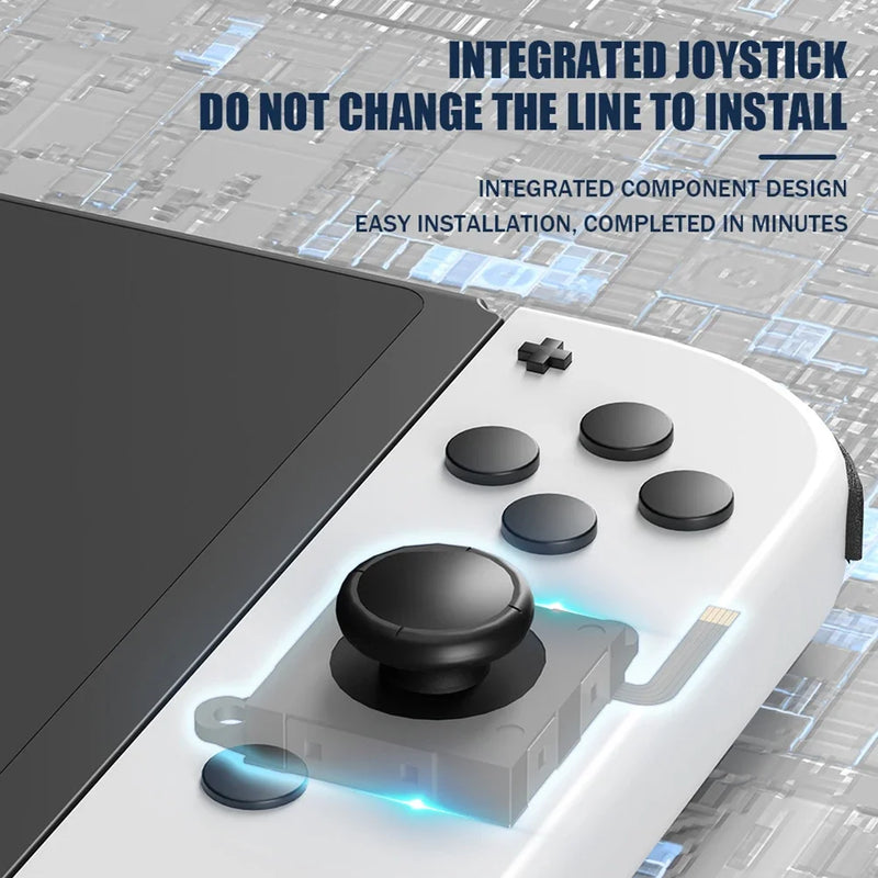 Hall Effect Joystick for Nintendo Switch/Lite/OLED Joycon Analog Thumb Stick No Drifting Hall Electromagnetic 3D Analog Stick