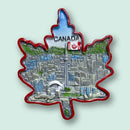 Canada  1Pcs Hot Sale New Maple Leaf Of Toronto 3D Fridge Magnets Travel Souvenir Refrigerator Magnetic Stickers Collection