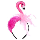 1pc Flamingo Headband Cosplay Decoration Halloween Valentine's Day Cute Girls Birthday Party Hawaiian Pink Accessories