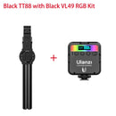 Ulanzi TT88 1.44M Overhead Selfie Stick Phone Tripod with Magnetic Clamp Wireless Remote Extension Tripod for LiveStreaming Vlog