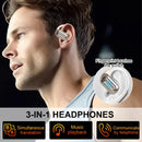 144 Languages Real Time Translator Earbuds Noise Cancelling Bluetooth 5.4 Translation Earphone Smart Voice AI Wireless Headphone